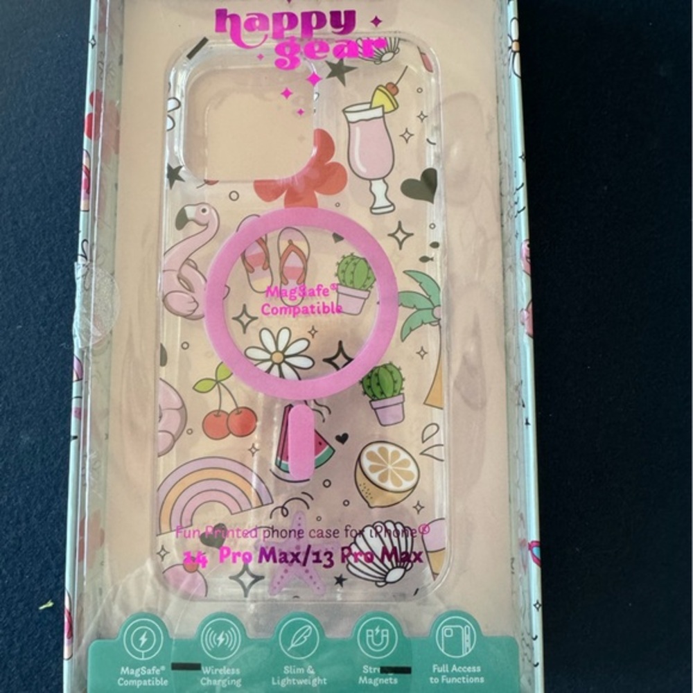 Happy Gear FUN phone case for iPhone 13 Pro Max & 14 pro max!! ZOOM in for deets